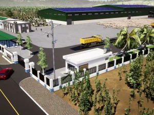 Nhà máy viên nén gỗ Dũng Nguyệt Anh Quảng Bình